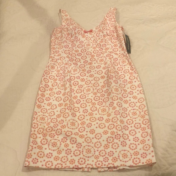 Maggy London Pink V-Neck Sundress - Picture 3 of 7
